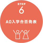 AO入学合否発表