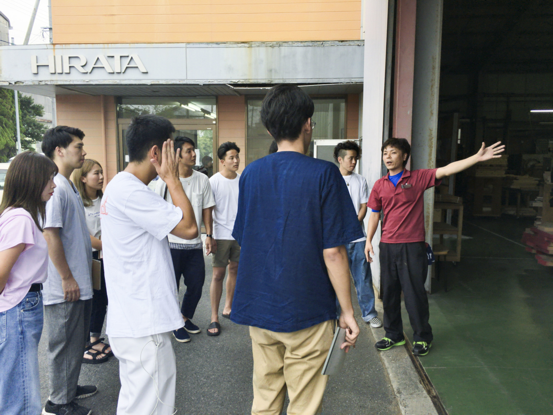 福岡デザイン専門学校(FDS) 大川工場見学